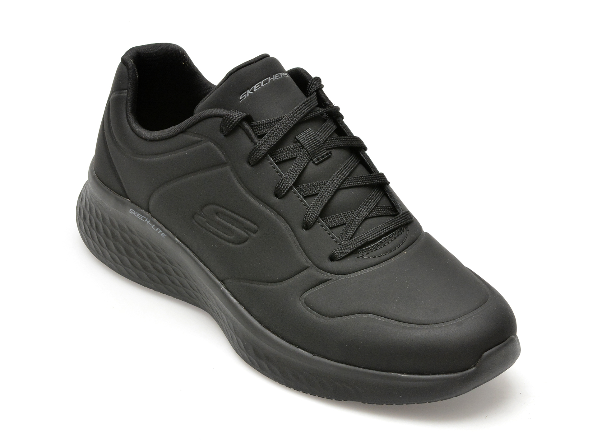 Pantofi sport SKECHERS negri, SKECH-LITE PRO, din piele ecologica Pantofi sport SKECHERS negri, SKECH-LITE PRO, din piele ecologica