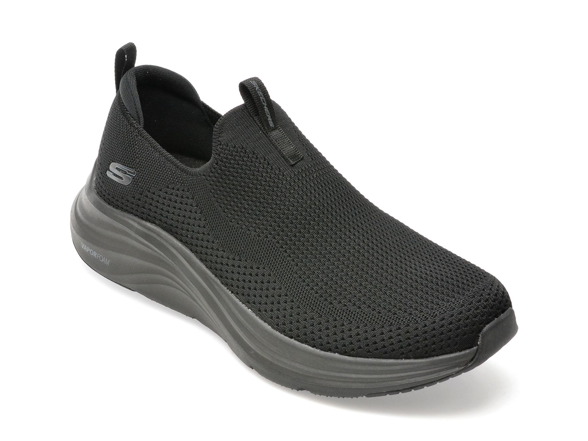 Pantofi sport SKECHERS negri, VAPOR FOAM, din material textil Pantofi sport SKECHERS negri, VAPOR FOAM, din material textil