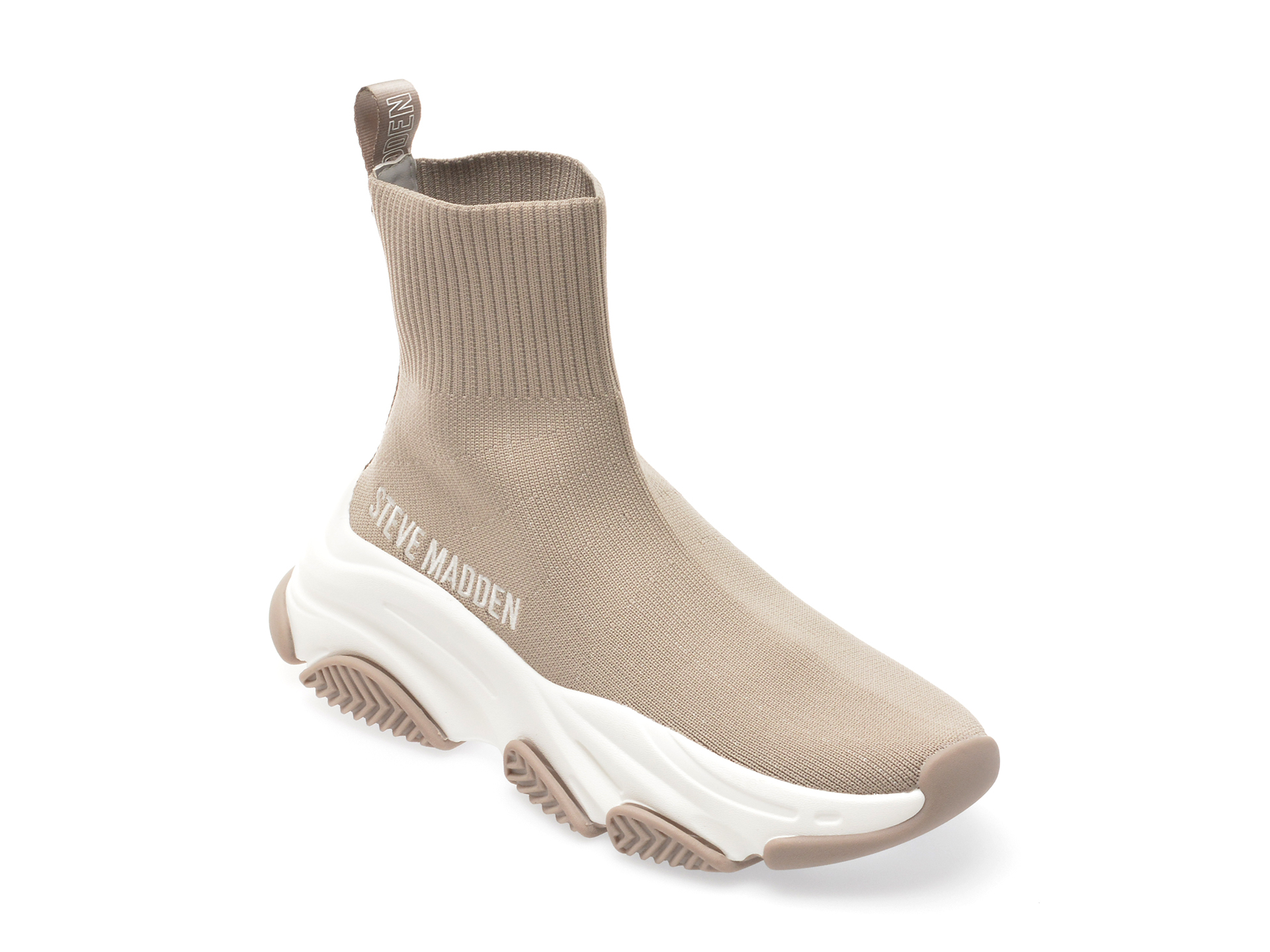 Ghete casual Steve Madden gri, PRODIGY, din material textil Ghete casual Steve Madden gri, PRODIGY, din material textil