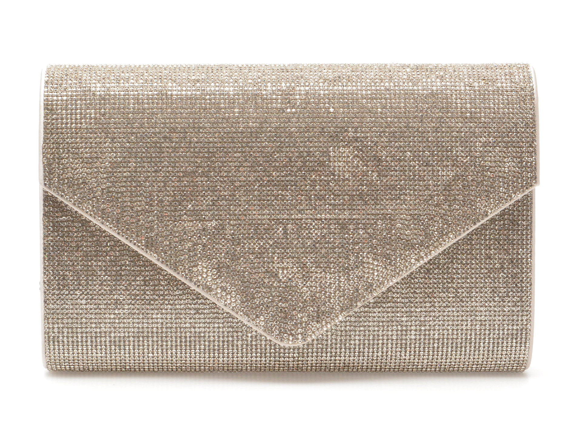 Poseta ALDO argintie, 13184716, din material textil Poseta ALDO argintie, 13184716, din material textil