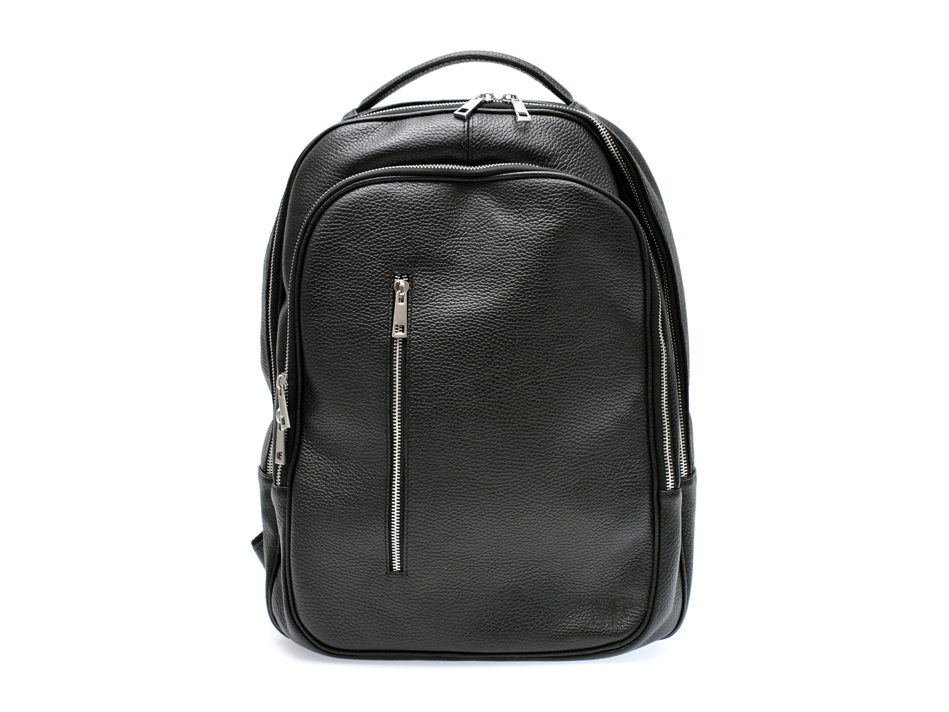 Rucsac MARIO FERRETTI negru, BB73, din piele naturala Rucsac MARIO FERRETTI negru, BB73, din piele naturala