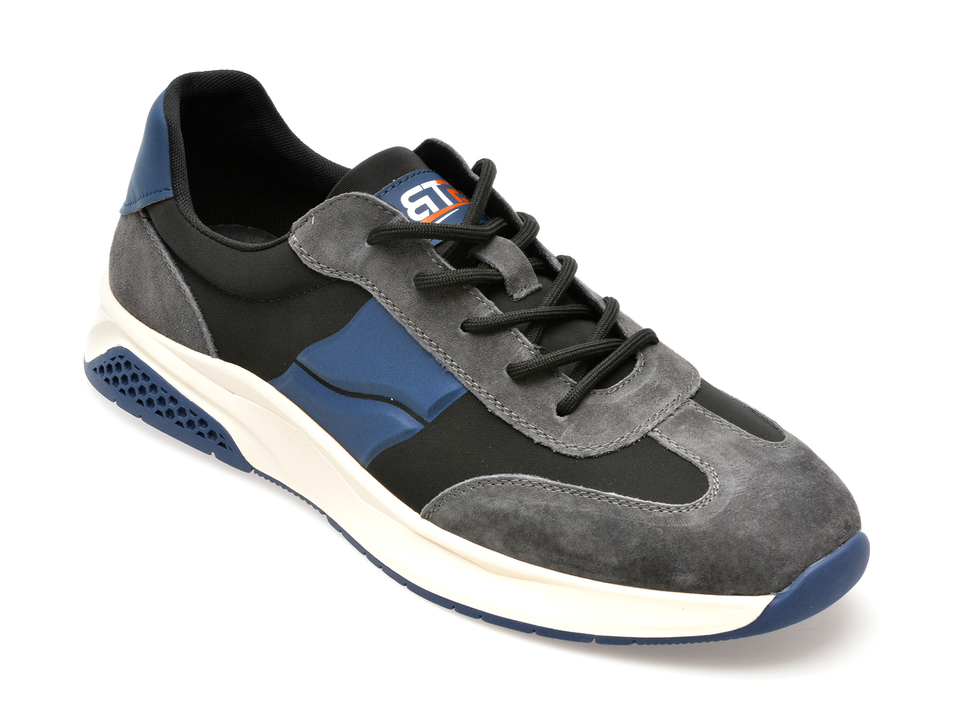 Pantofi sport BITE THE BULLET negri, 3332, din piele naturala Pantofi sport BITE THE BULLET negri, 3332, din piele naturala