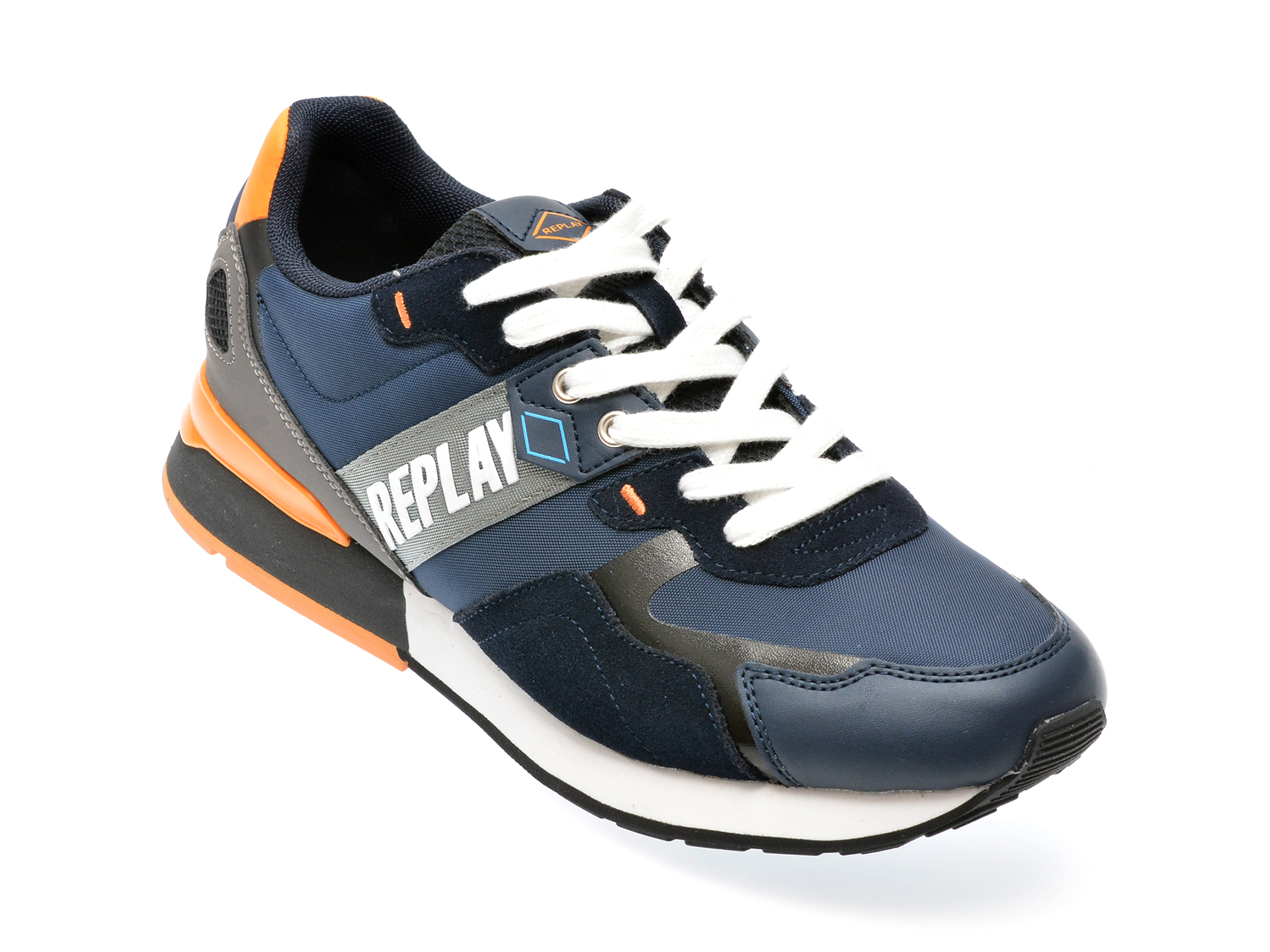 Pantofi sport REPLAY bleumarin, MS1D52T, din material textil Pantofi sport REPLAY bleumarin, MS1D52T, din material textil