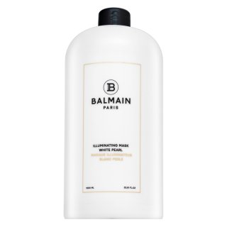 Balmain Illuminating Mask White Pearl mască de neutralizare pentru păr blond platinat si grizonat 1000 ml Balmain Illuminating Mask White Pearl mască de neutralizare pentru păr blond platinat si grizonat 1000 ml