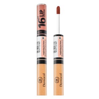 Dermacol 16H Lip Colour ruj si luciu de buze cu persistenta indelungata 2 in 1 No. 31 7,1 ml Dermacol 16H Lip Colour ruj si luciu de buze cu persistenta indelungata 2 in 1 No. 31 7,1 ml