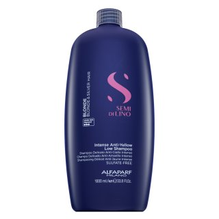 Alfaparf Milano Semi Di Lino Blonde Intense Anti-Yellow Low Shampoo sampon neutralizant pentru păr blond 1000 ml Alfaparf Milano Semi Di Lino Blonde Intense Anti-Yellow Low Shampoo sampon neutralizant pentru păr blond 1000 ml