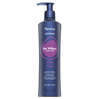 Fanola Wonder No Yellow Extra Care Mask mască de neutralizare împotriva ingălbenirii nuanțelor 350 ml Fanola Wonder No Yellow Extra Care Mask mască de neutralizare împotriva ingălbenirii nuanțelor 350 ml