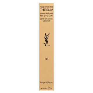 Yves Saint Laurent Rouge Pur Couture The Slim Matte Lipstick ruj cu efect matifiant 32 Dare to Rouge 2,2 g Yves Saint Laurent Rouge Pur Couture The Slim Matte Lipstick ruj cu efect matifiant 32 Dare to Rouge 2,2 g