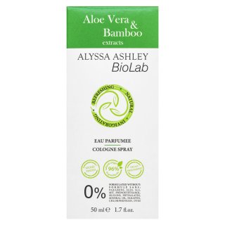 Alyssa Ashley Biolab Aloe Vera & Bamboo eau de cologne unisex 50 ml Alyssa Ashley Biolab Aloe Vera & Bamboo eau de cologne unisex 50 ml