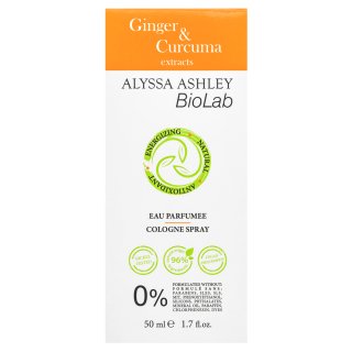 Alyssa Ashley Biolab Ginger & Curcuma eau de cologne unisex 50 ml Alyssa Ashley Biolab Ginger & Curcuma eau de cologne unisex 50 ml