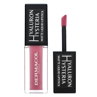 Dermacol Hyaluron Hysteria Matte Liquid Lipstick ruj lichid cu efect matifiant No.01 4,5 ml Dermacol Hyaluron Hysteria Matte Liquid Lipstick ruj lichid cu efect matifiant No.01 4,5 ml