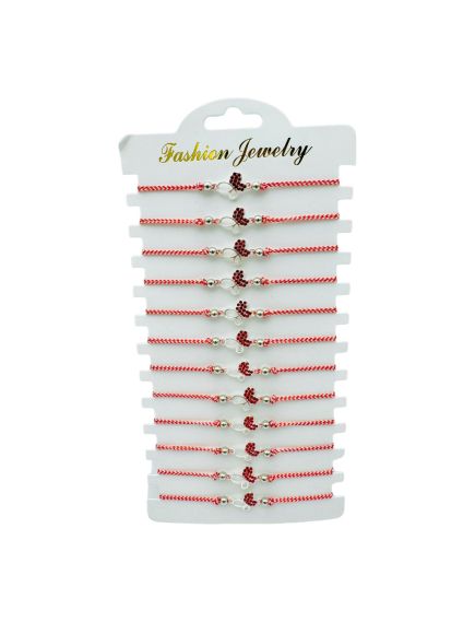 Pachet Avantajos Engros, Bratari Martisor cu snur reglabil, modele combinate, 12buc/set Pachet Avantajos Engros, Bratari Martisor cu snur reglabil, modele combinate, 12buc/set