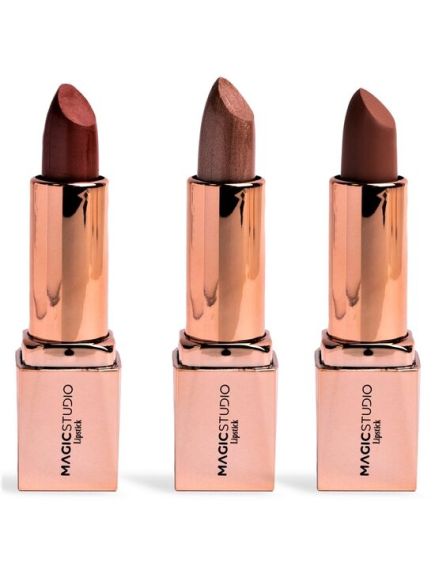 Set 3 bucati Ruj de buze Rose Quartz, Magic Studio 50612, 3.5 g - nuante nude Engros Set 3 bucati Ruj de buze Rose Quartz, Magic Studio 50612, 3.5 g - nuante nude Engros