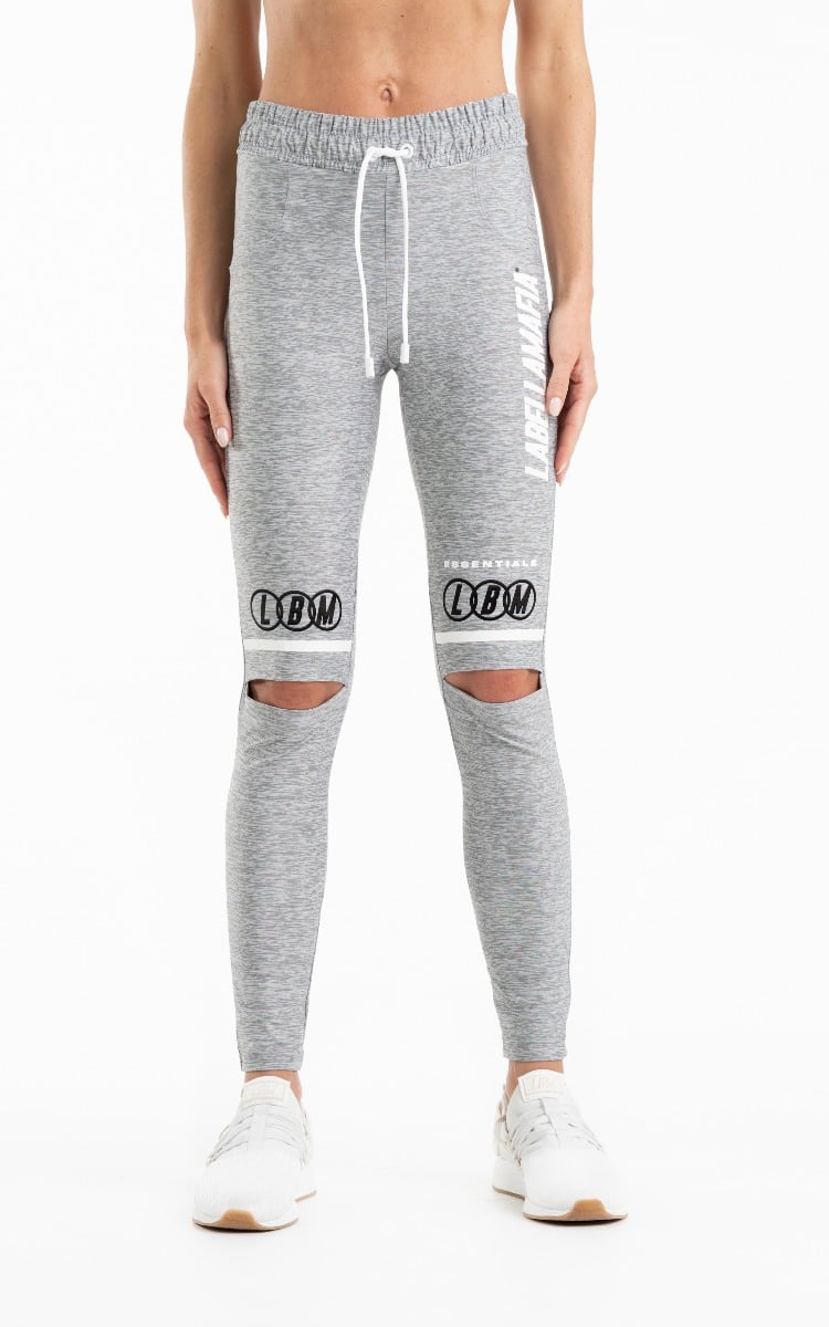 Pantaloni sport pentru femei Essentials Grey - LABELLAMAFIA Pantaloni sport pentru femei Essentials Grey - LABELLAMAFIA