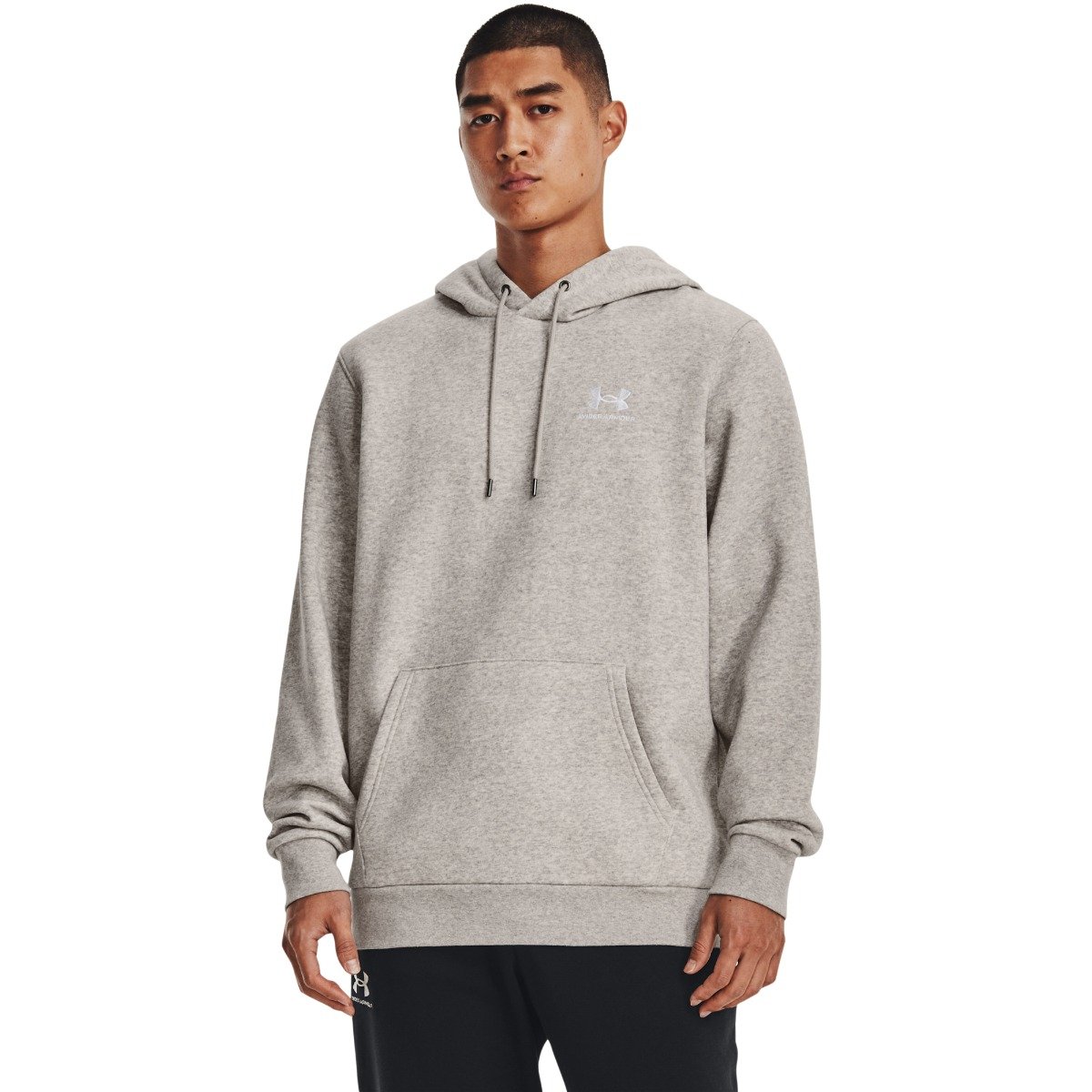 Hanorac pentru bărbați Essential Fleece Grey - Under Armour Hanorac pentru bărbați Essential Fleece Grey - Under Armour