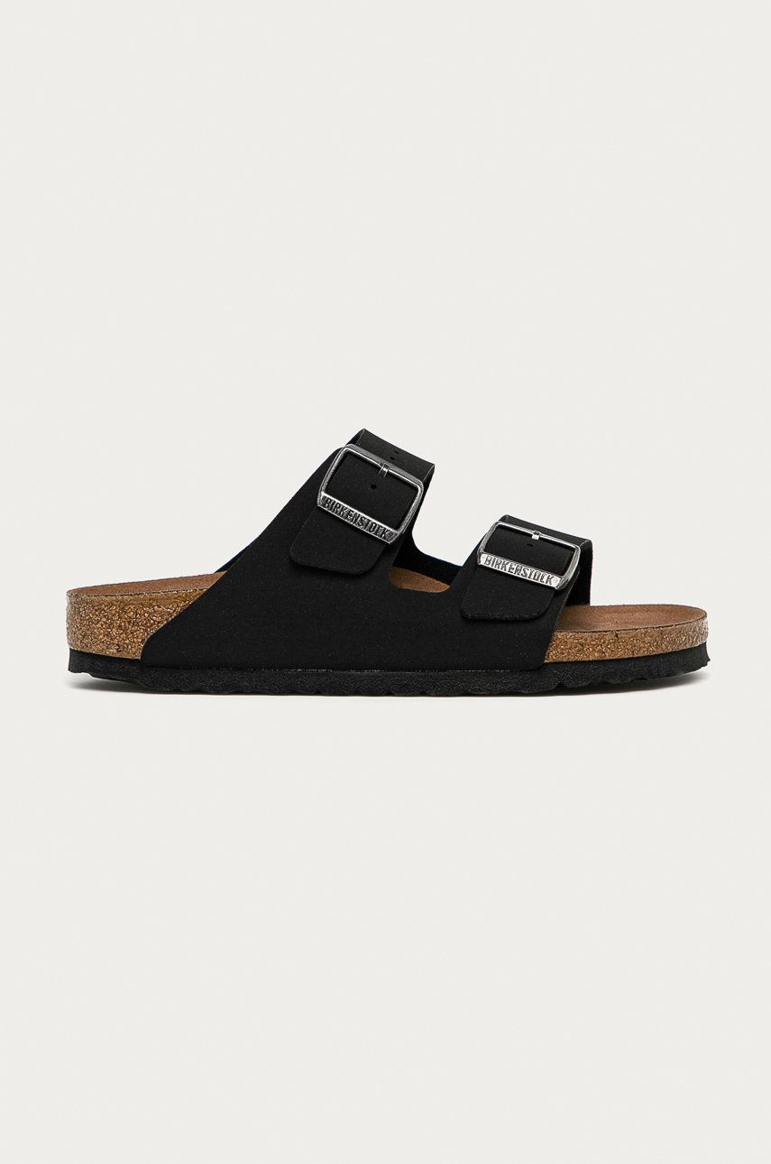 Birkenstock papuci Arizona Black femei, culoarea negru, 1019057 Birkenstock papuci Arizona Black femei, culoarea negru, 1019057