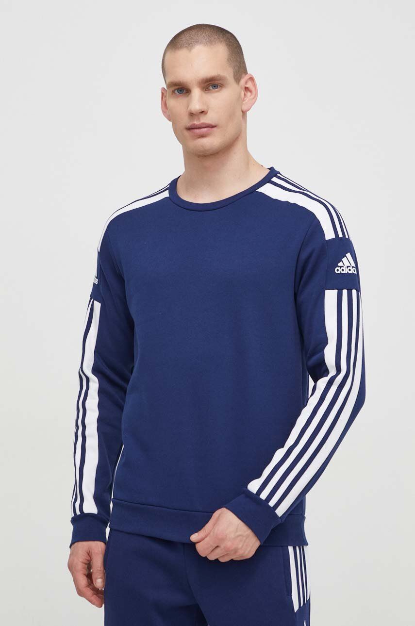 adidas Performance Bluză GT6639 bărbați, culoarea bleumarin, cu imprimeu GT6639 adidas Performance Bluză GT6639 bărbați, culoarea bleumarin, cu imprimeu GT6639