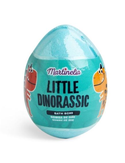 Bila efervescenta de baie Little Dinorassic Surprise Bath Bomb Martinelia 99587, albastru, 140 g Engros Bila efervescenta de baie Little Dinorassic Surprise Bath Bomb Martinelia 99587, albastru, 140 g Engros