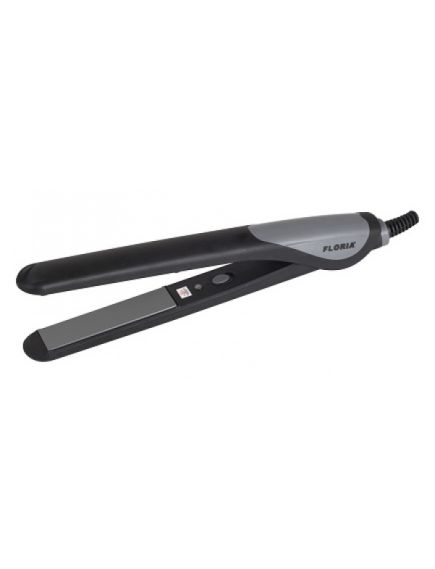 Placa de indreptat parul Floria, cu invelis ceramic, putere 25w, negru / ZLN 8992 Engros Placa de indreptat parul Floria, cu invelis ceramic, putere 25w, negru / ZLN 8992 Engros