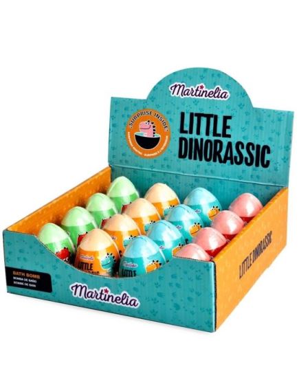 Set 12 bile efervescente de baie Little Dinorassic Surprise Bath Bomb Martinelia 99587, 140 g Engros Set 12 bile efervescente de baie Little Dinorassic Surprise Bath Bomb Martinelia 99587, 140 g Engros