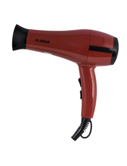 Uscator de par FLORIA, putere 1800 W, 2 trepte de viteza, rosu / ZLN 8984 Engros Uscator de par FLORIA, putere 1800 W, 2 trepte de viteza, rosu / ZLN 8984 Engros