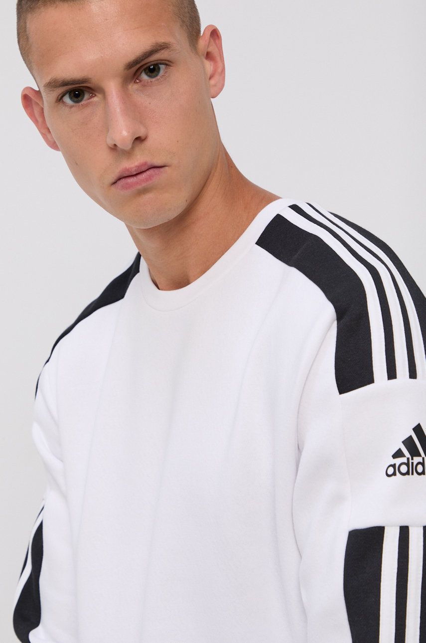Adidas Performance Bluză GT6641 bărbați, culoarea alb, cu imprimeu Adidas Performance Bluză GT6641 bărbați, culoarea alb, cu imprimeu
