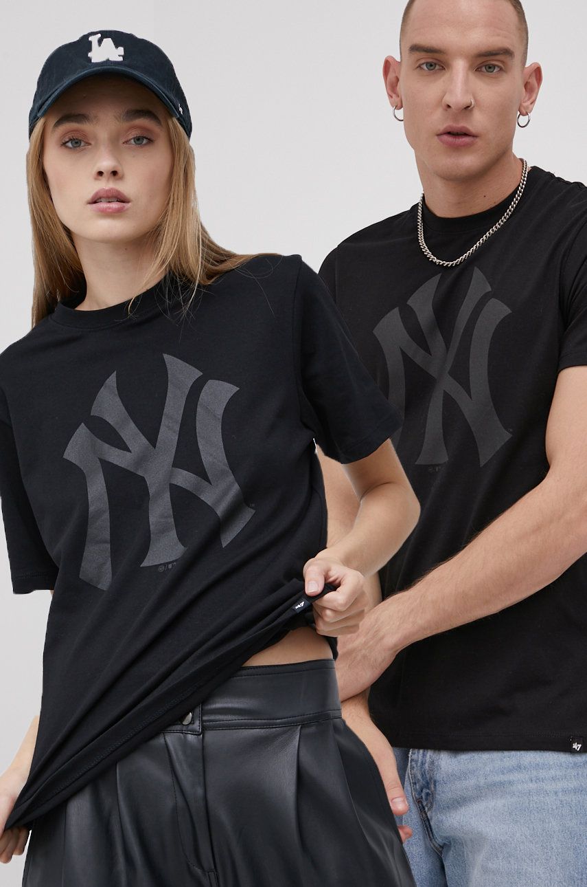 47brand șapcă MLB New York Yankees culoarea negru, material uni BB017TEMIME544089JK 47brand șapcă MLB New York Yankees culoarea negru, material uni BB017TEMIME544089JK
