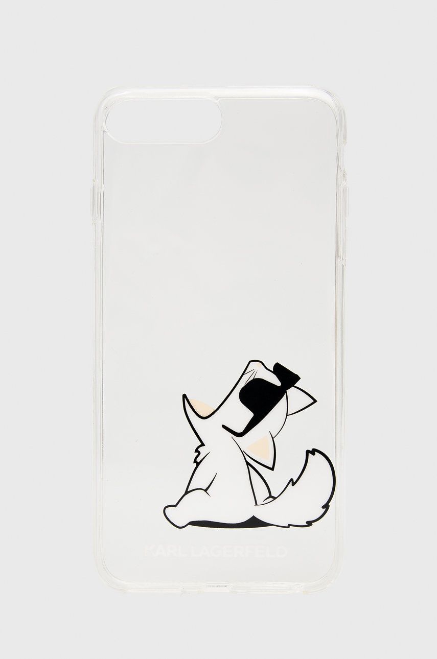 Karl Lagerfeld Husă de telefon iPhone 7/8 Plus KLHCI8LCFNRC transparent Karl Lagerfeld Husă de telefon iPhone 7/8 Plus KLHCI8LCFNRC transparent