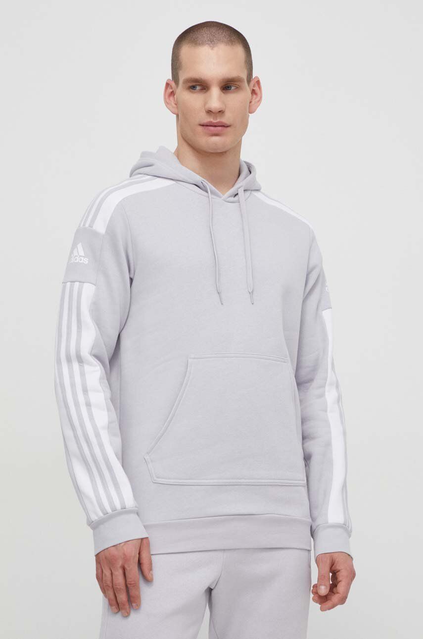 adidas Performance bluză GT6635 bărbați, culoarea gri, uni GT6635 adidas Performance bluză GT6635 bărbați, culoarea gri, uni GT6635