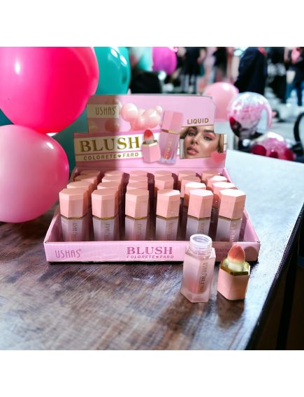 Blush/ fard lichid obraz+ochi engross USHAS 470 / aplicare pensula cu buretel Blush/ fard lichid obraz+ochi engross USHAS 470 / aplicare pensula cu buretel