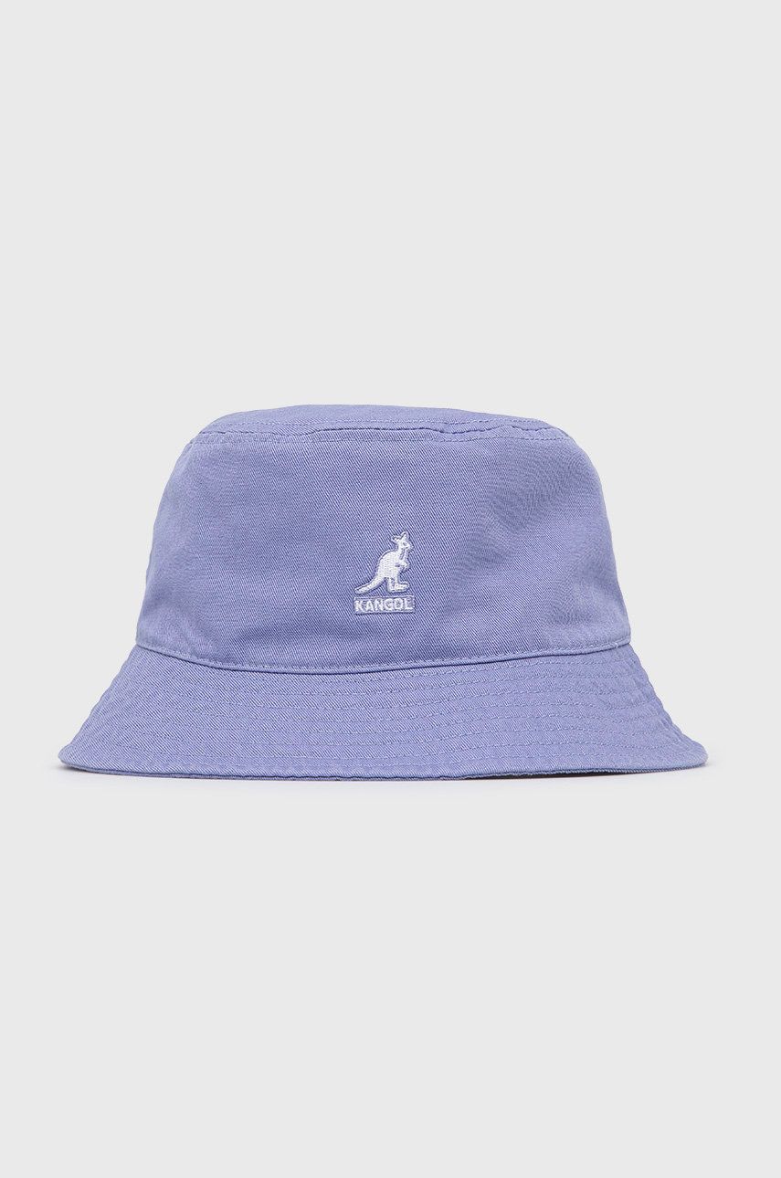 Kangol pălărie din bumbac culoarea violet, bumbac K4224HT.IL525-IL525 Kangol pălărie din bumbac culoarea violet, bumbac K4224HT.IL525-IL525