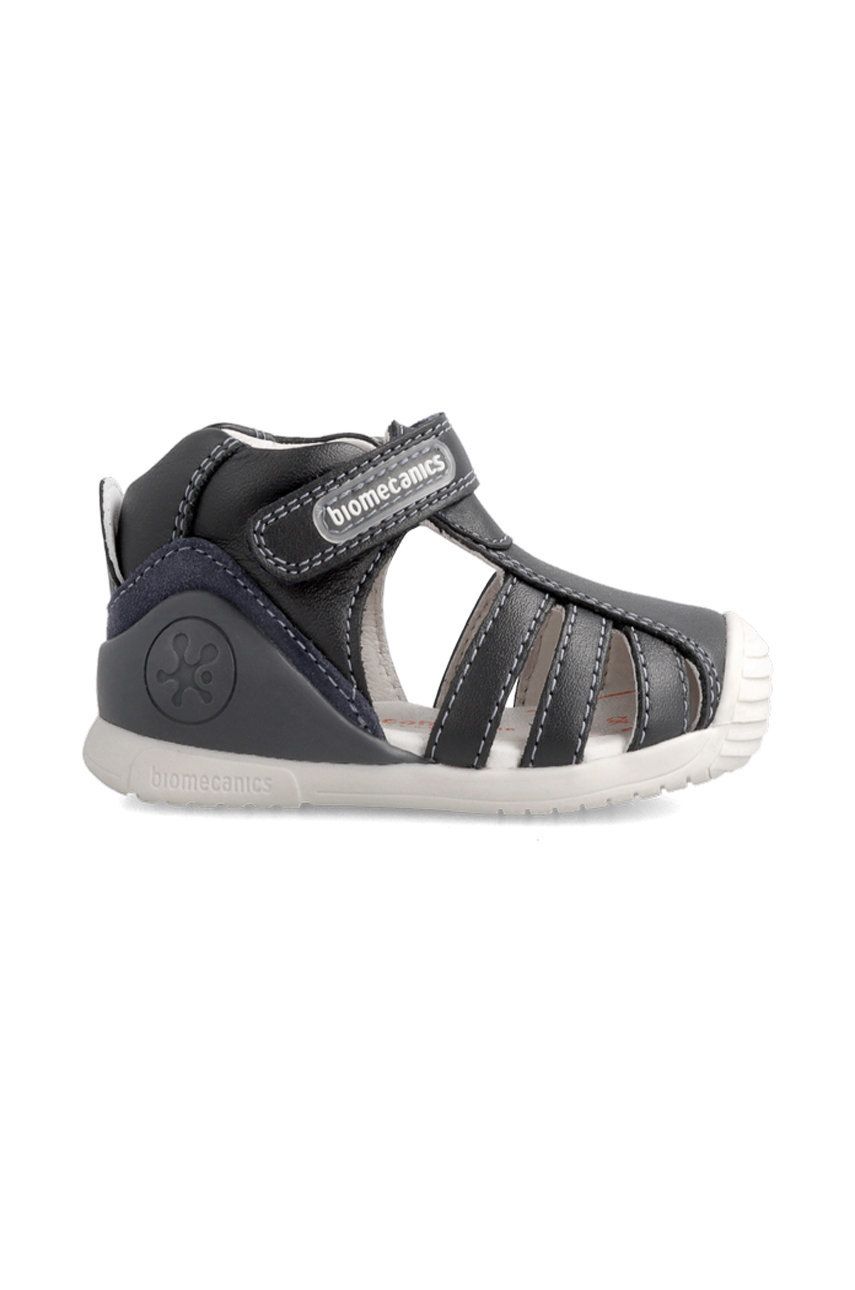 Biomecanics sandale din piele pentru copii culoarea albastru marin Biomecanics sandale din piele pentru copii culoarea albastru marin