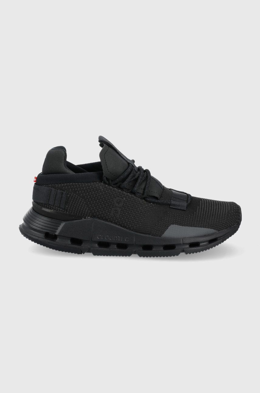 On-running sneakers de alergat Cloudnova culoarea negru, 2699814 2699814-814 On-running sneakers de alergat Cloudnova culoarea negru, 2699814 2699814-814