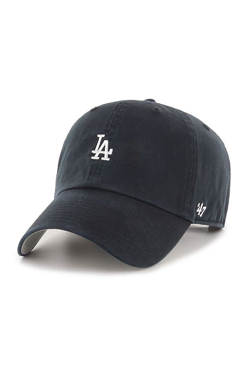 47brand șapcă MLB Los Angeles Dodgers culoarea negru, cu imprimeu B-BSRNR12GWS-BKA 47brand șapcă MLB Los Angeles Dodgers culoarea negru, cu imprimeu B-BSRNR12GWS-BKA