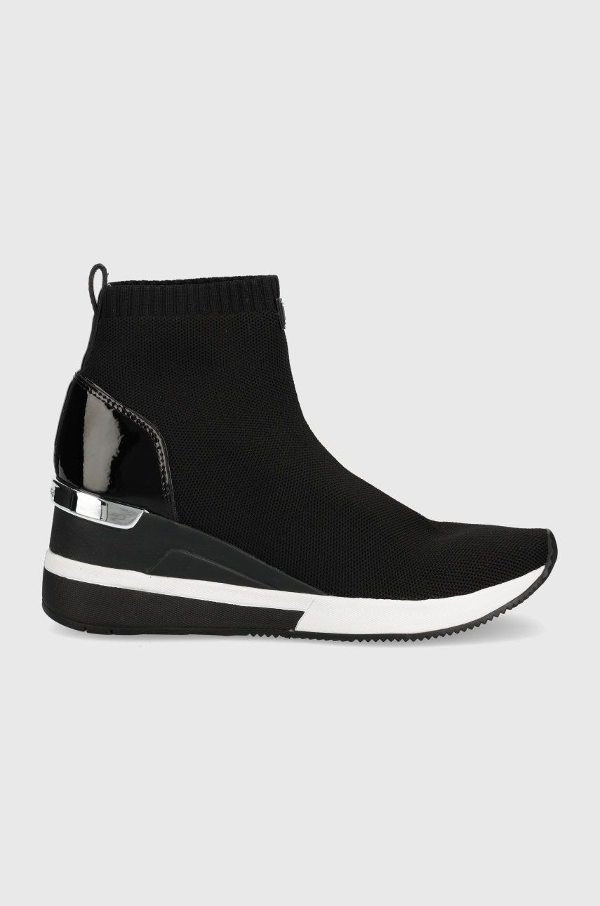 MICHAEL Michael Kors sneakers Skyler Bootie culoarea negru MICHAEL Michael Kors sneakers Skyler Bootie culoarea negru