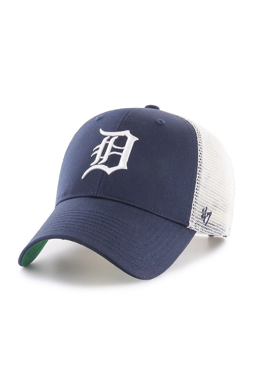 47brand șapcă MLB Detroit Tigers culoarea bleumarin, cu imprimeu B-BRANS09CTP-NY 47brand șapcă MLB Detroit Tigers culoarea bleumarin, cu imprimeu B-BRANS09CTP-NY