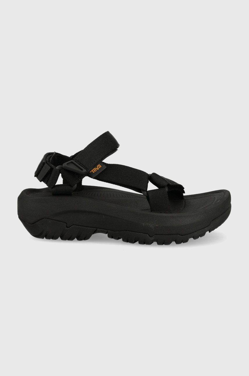 Teva sandale femei, culoarea negru, cu platforma 1131270.BLK-BLK Teva sandale femei, culoarea negru, cu platforma 1131270.BLK-BLK