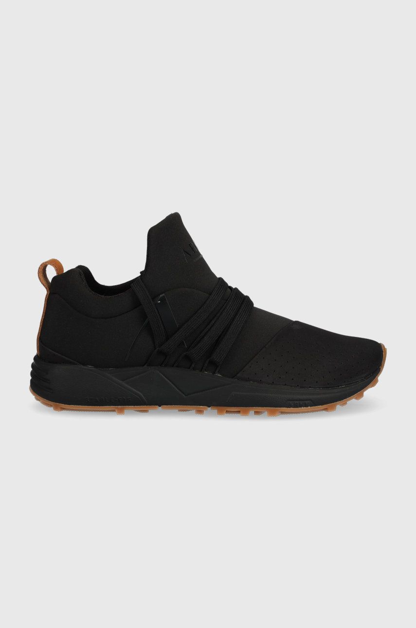 Arkk Copenhagen sneakers Raven Nubuck S-e15 culoarea negru Arkk Copenhagen sneakers Raven Nubuck S-e15 culoarea negru