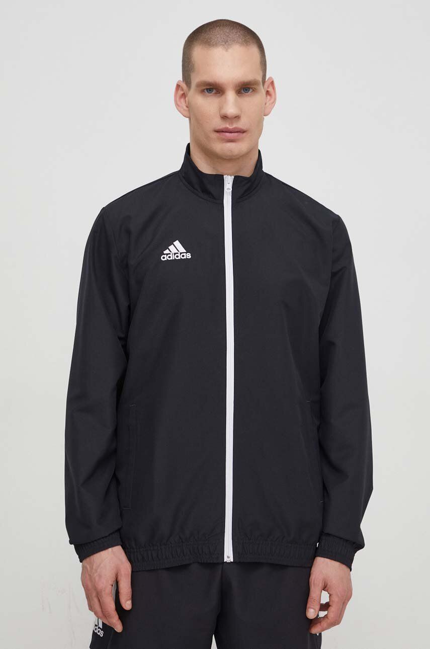 adidas Performance jacheta de antrenament Entrada 22 H57534 culoarea negru, de tranziție H57534 adidas Performance jacheta de antrenament Entrada 22 H57534 culoarea negru, de tranziție H57534