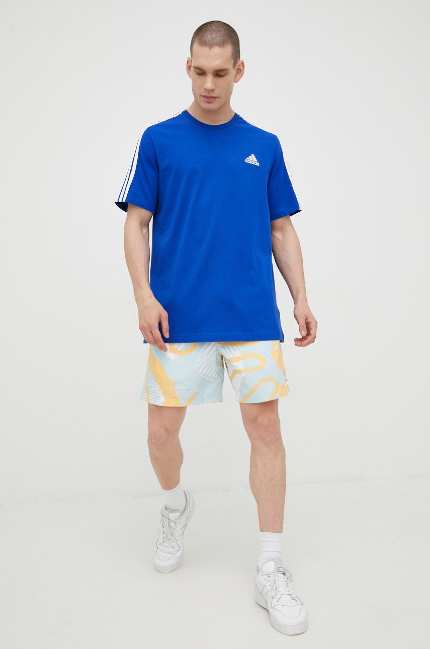 adidas Originals pantaloni scurți bărbați, culoarea alb HC2133-SKTIN/ACRO adidas Originals pantaloni scurți bărbați, culoarea alb HC2133-SKTIN/ACRO