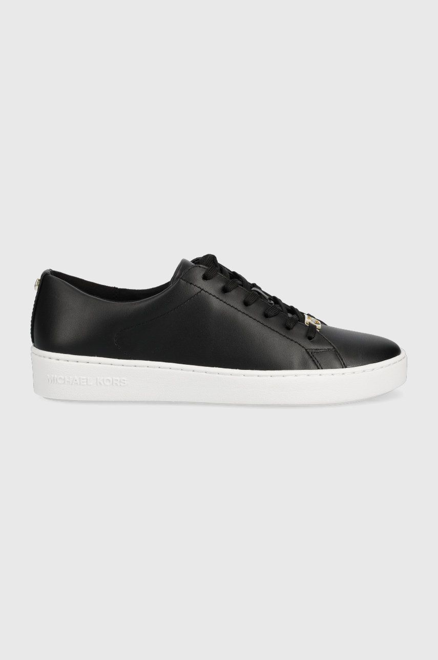 MICHAEL Michael Kors sneakers din piele Keaton culoarea negru MICHAEL Michael Kors sneakers din piele Keaton culoarea negru