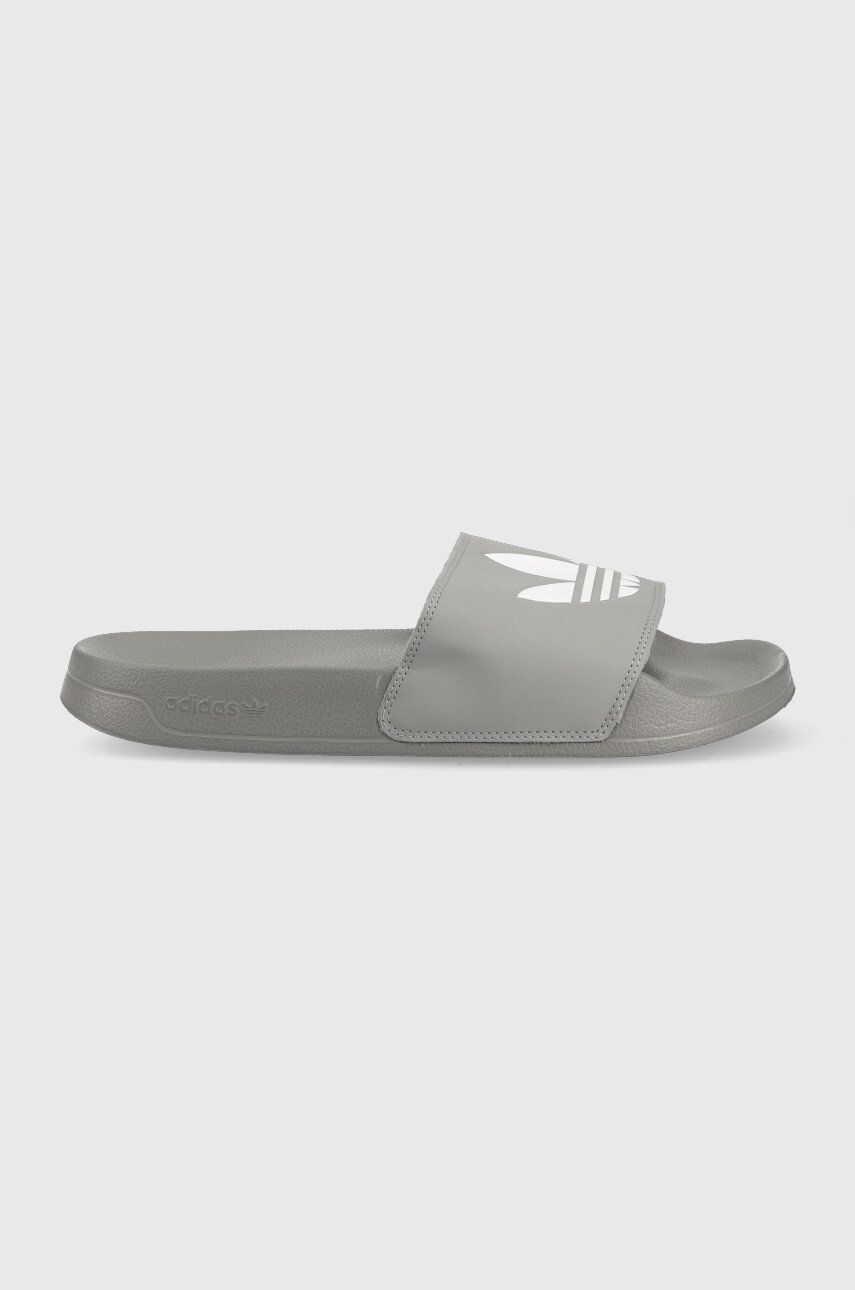 adidas Originals papuci Adilette FU7592 bărbați, culoarea gri FU7592-WHT/GRETHR adidas Originals papuci Adilette FU7592 bărbați, culoarea gri FU7592-WHT/GRETHR