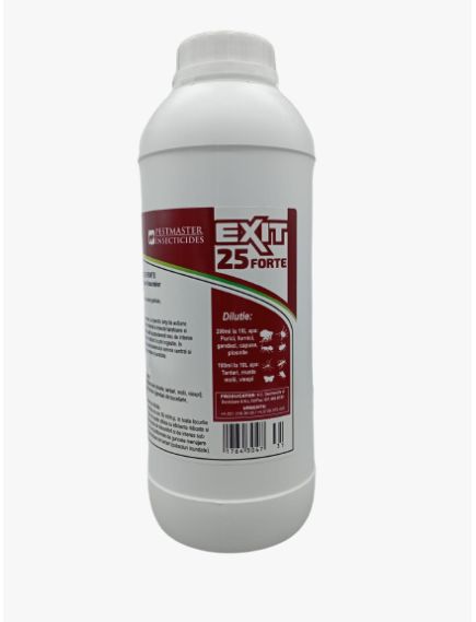 Insecticid profesional, combatere rapida, Exit 25EC FORTE 1l. Engros Insecticid profesional, combatere rapida, Exit 25EC FORTE 1l. Engros