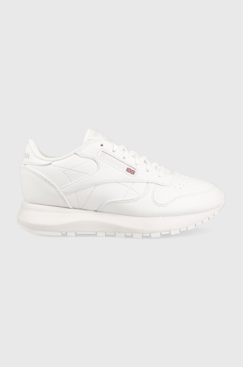 Reebok Classic sneakers GX8691 culoarea alb GX8691.100008215-FW/FW/PU Reebok Classic sneakers GX8691 culoarea alb GX8691.100008215-FW/FW/PU