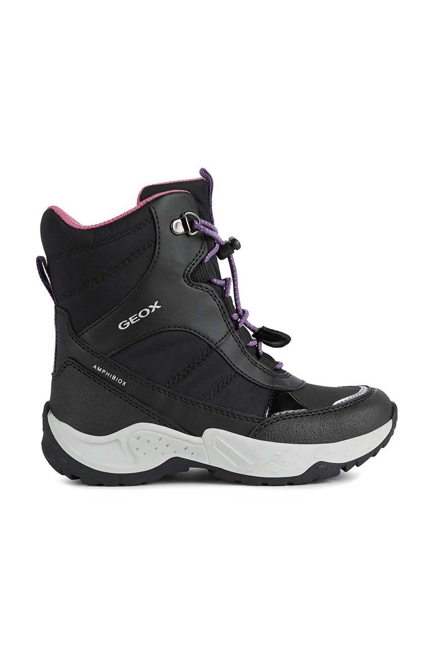 Geox cizme de iarna copii Sentiero Abx culoarea negru Geox cizme de iarna copii Sentiero Abx culoarea negru