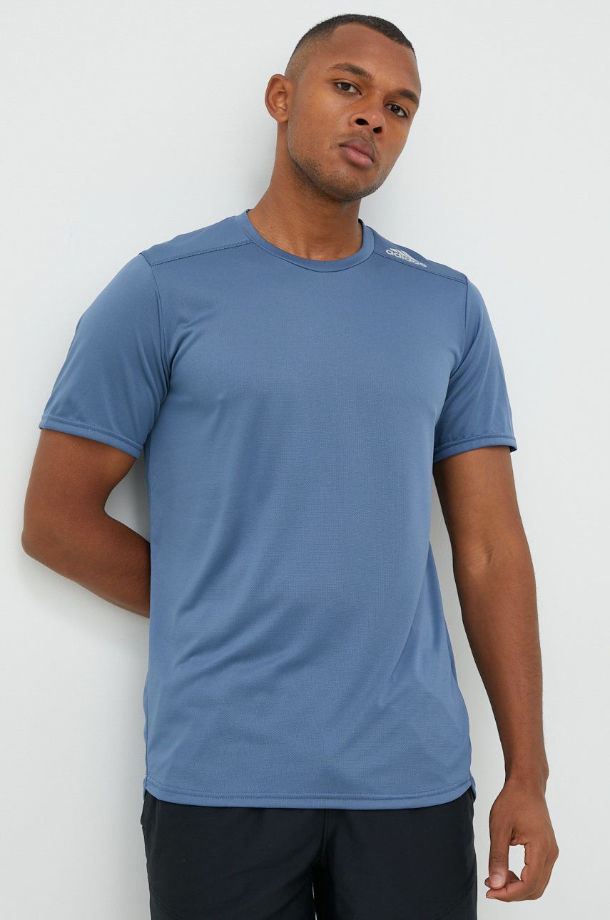 adidas Performance tricou de alergare Designed 4 Running cu imprimeu adidas Performance tricou de alergare Designed 4 Running cu imprimeu