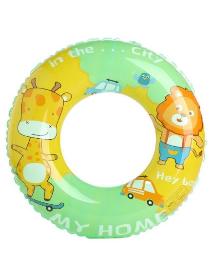 Colac gonflabil pentru copii, model cu Animalute, multicolor, +3ani, en-gros Colac gonflabil pentru copii, model cu Animalute, multicolor, +3ani, en-gros