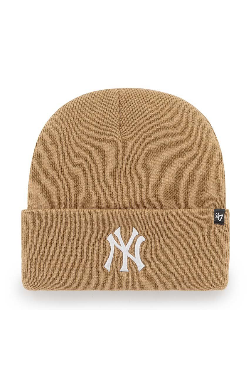 47brand caciula Mlb New York Yankees culoarea portocaliu, 47brand caciula Mlb New York Yankees culoarea portocaliu,