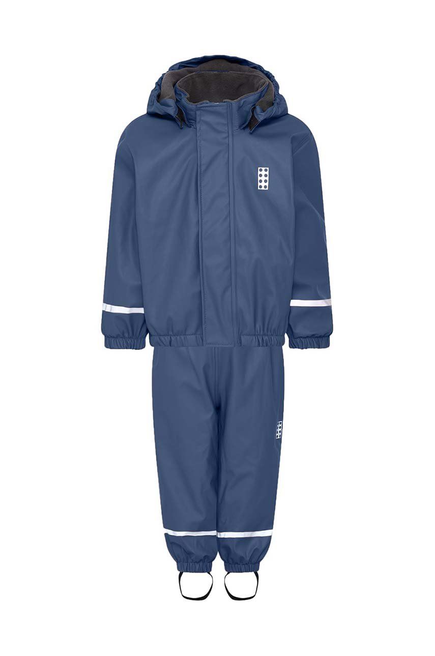 Lego Wear jachetă și pantaloni pentru copii culoarea albastru marin Lego Wear jachetă și pantaloni pentru copii culoarea albastru marin