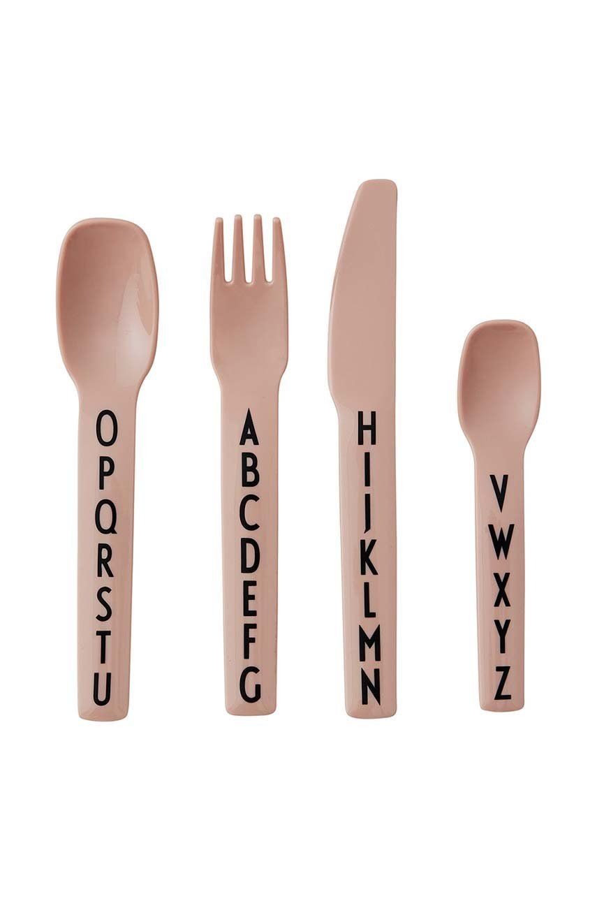 Design Letters set de tacâmuri pentru copii Kids cutlery 4-pack Design Letters set de tacâmuri pentru copii Kids cutlery 4-pack